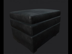 gleasonchairottoman Modèle 3D