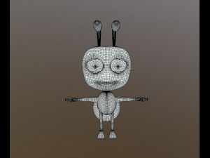 cartoon ant Modelo 3D