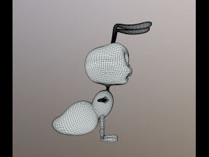 cartoon ant Modelo 3D