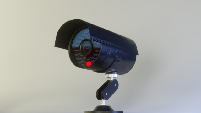 surveillance camera Modelo 3D .c4d .max .obj .3ds .fbx .stl .blend 