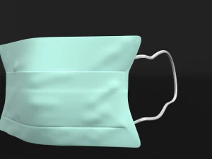 m&aacute;scara Modelo 3D