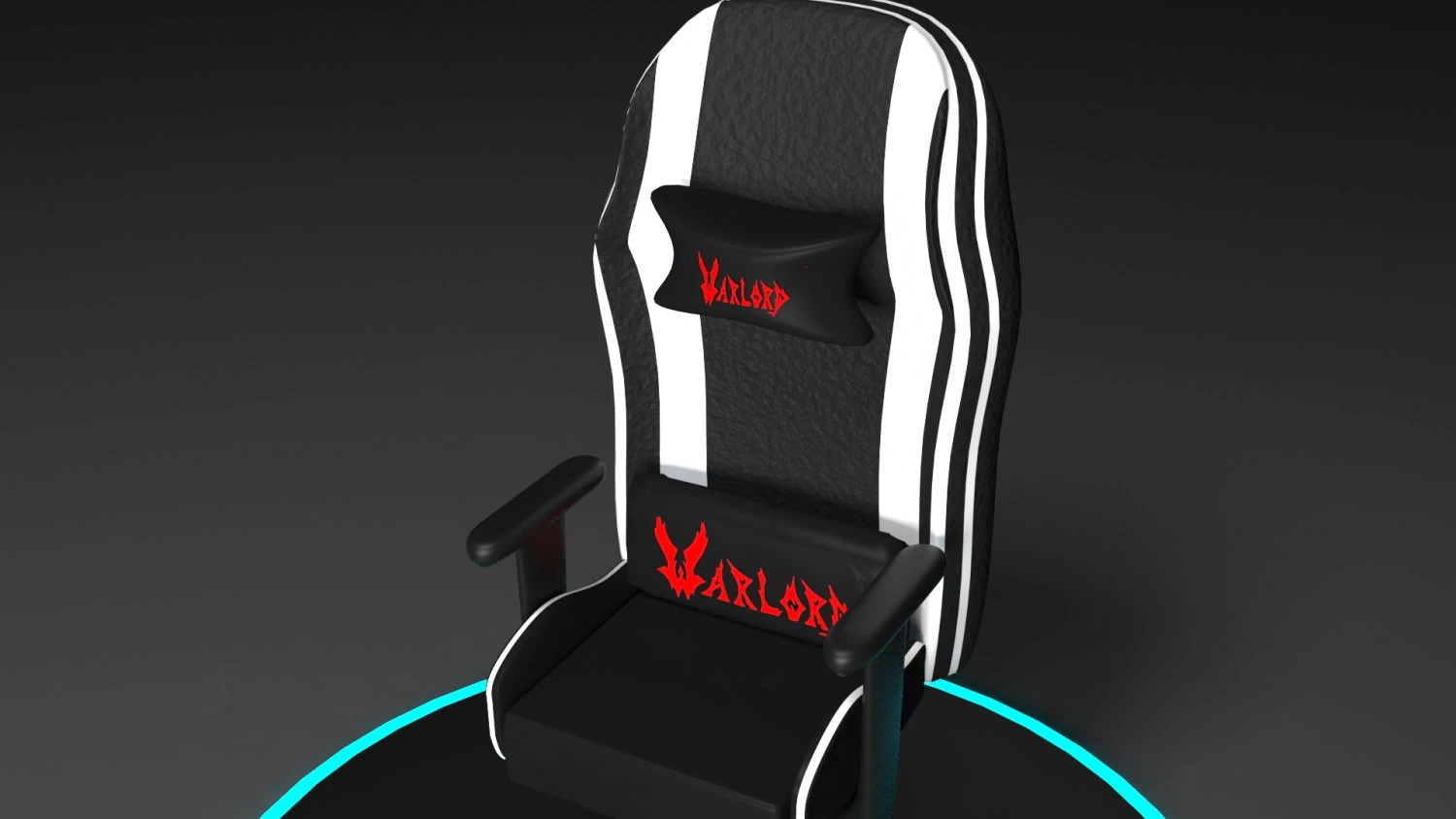 gaming chair 3D Model .c4d .max .obj .3ds .fbx .stl .blend