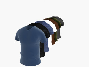 tshirts Modelo 3D