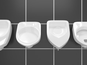 pisbak urinal Model 3D