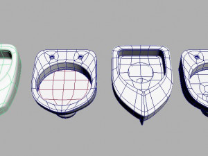 pisbak urinal Model 3D