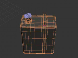 motor oil can Modelo 3D