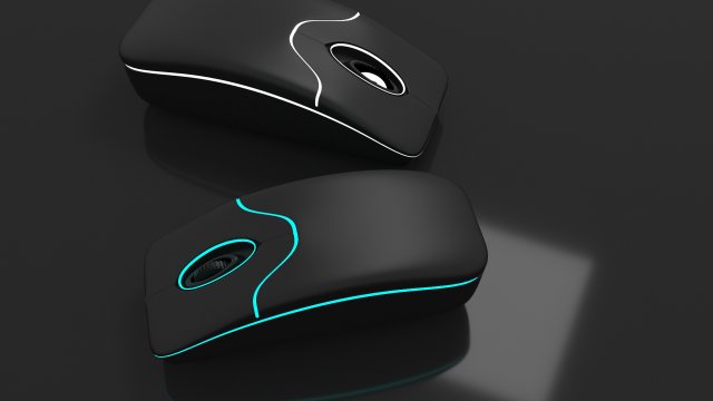 mouse 3D Model .c4d .max .obj .3ds .fbx .stl .blend 