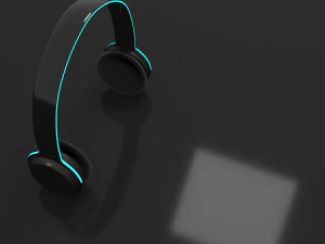 Kopfh&ouml;rer 3D Modell