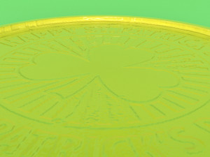pot of gold and hat saint patricks day celebration 3D-Modell