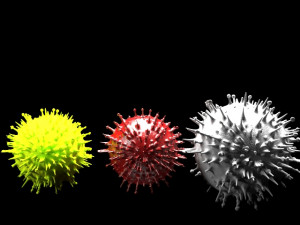 corona virus 3D Модель