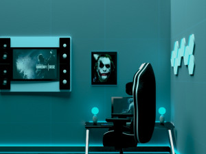 gaming room Model 3D