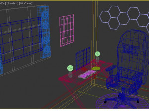 gaming room Model 3D
