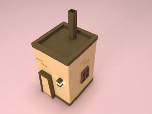 choclate house 3D Model