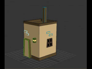 casa de chocolate Modelo 3D