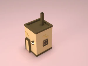 casa de chocolate Modelo 3D