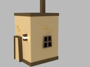 casa de chocolate Modelo 3D