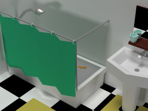 bathroom 3Dモデル