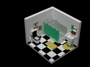 bathroom 3D Model