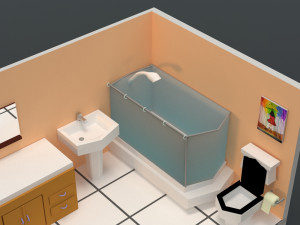 bathroom 3D Модель