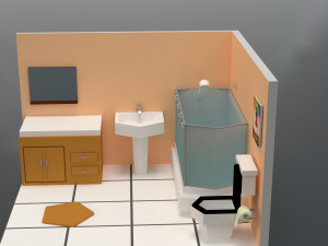 bathroom 3D Модель