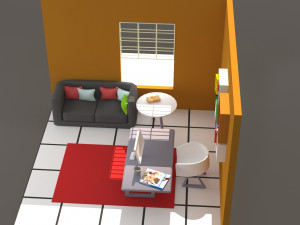 living room Modèle 3D