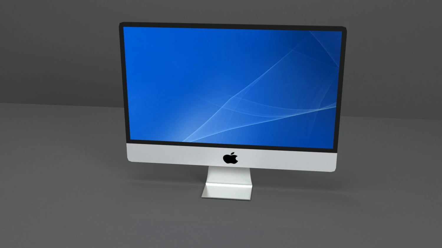 monitor apple lcd 3D Model .c4d .max .obj .3ds .fbx .stl .blend 