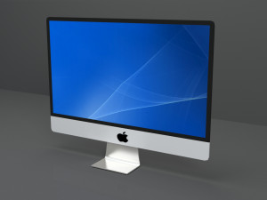 monitor apple lcd Modèle 3D