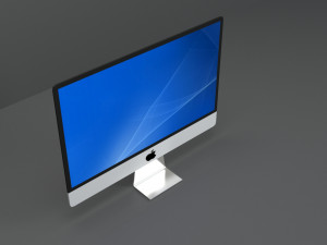 monitor apple lcd Modèle 3D