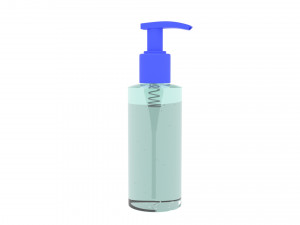 hand sanitizer bottel 3D Модель