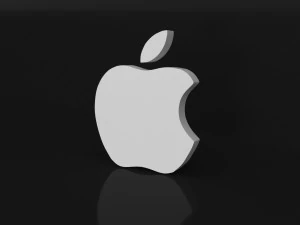 apple logo 3D Model