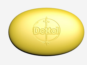 dettol soap Model 3D