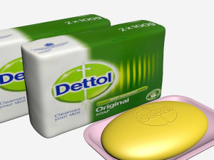 dettol soap Model 3D