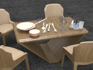 dining table 3D Модель