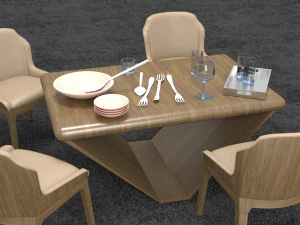 dining table 3D Model