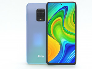 xiaomi redmi note 9 pro Model 3D