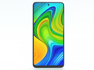 xiaomi redmi note 9 pro Model 3D