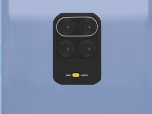 xiaomi redmi note 9 pro Model 3D