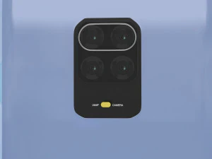xiaomi redmi note 9 pro 3D Model