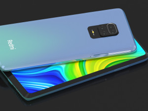 xiaomi redmi note 9 pro Model 3D