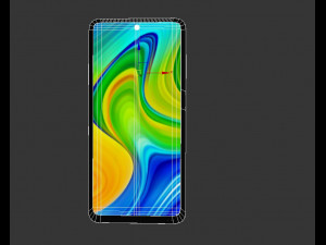 xiaomi redmi note 9 pro Model 3D