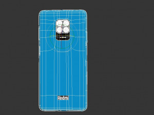 xiaomi redmi note 9 pro Model 3D