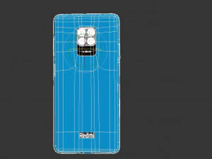 xiaomi redmi note 9 pro 3D Model