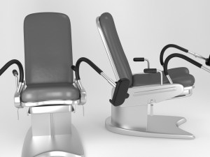 gynecology chair 3D Model