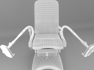 gynecology chair 3D Model