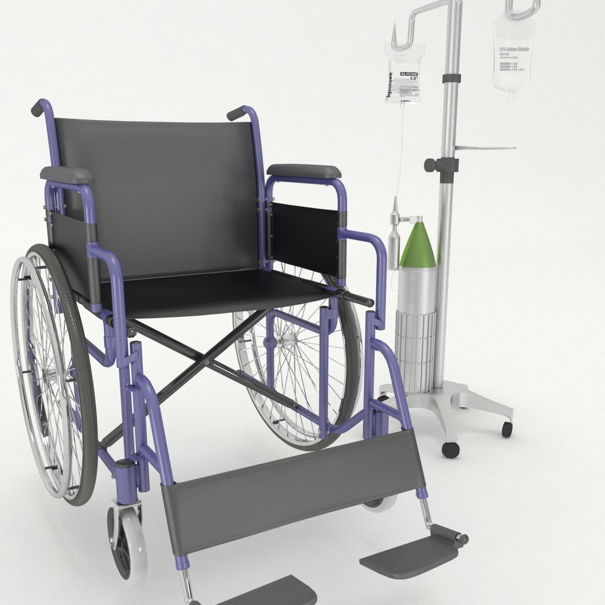 Wheel Chair 3d Model In Medical Equipment 3dexport