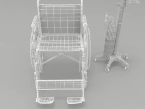 wheel chair 3D Model
