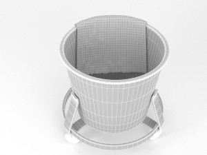 dust bin 3D 모델