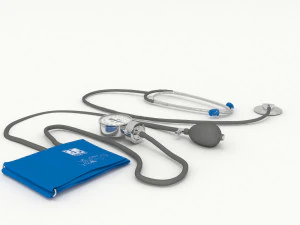 blood pressure monitor 3D Model