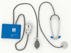 blood pressure monitor 3D Model