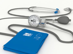 blood pressure monitor 3D Model